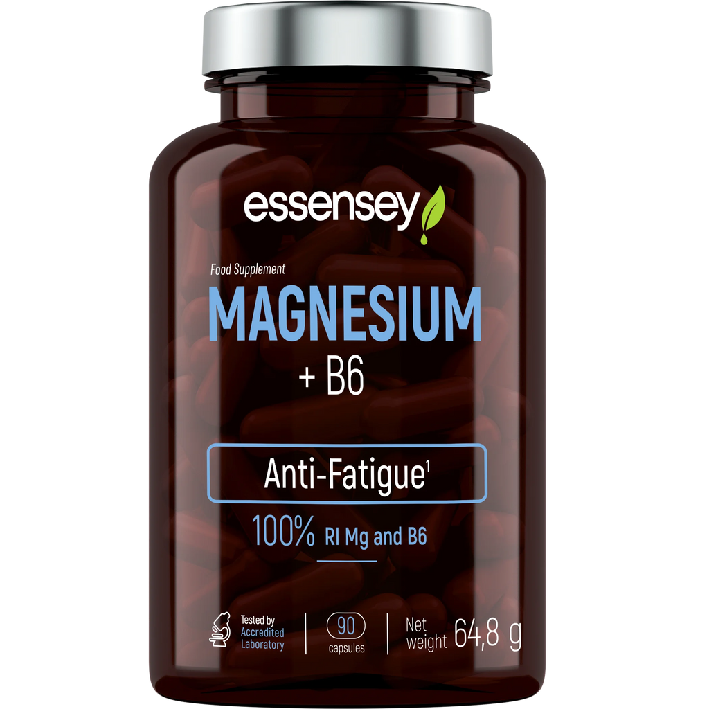 Magnesio + Vitamina B6 Essensey – Energía, Recuperación y Bienestar | Suplemento Natural