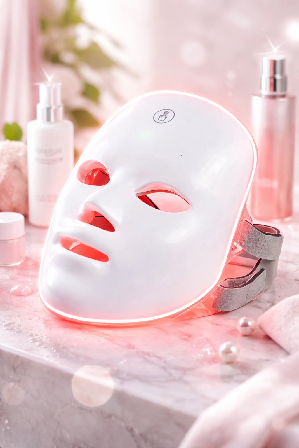 Máscara LED Facial Recargable – 7 Colores Fototerapia