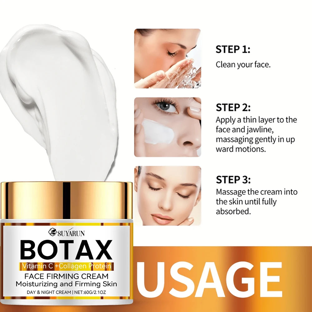 Crema Botax Professional Antienvejecimiento – Reductora de Arrugas con Ingredientes Naturales