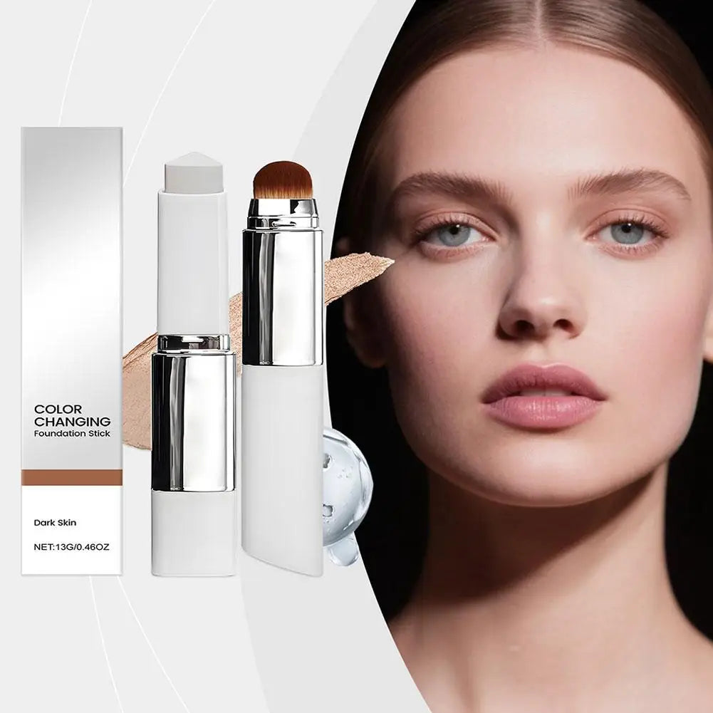 Base de Maquillaje 2 en 1 que Cambia de Color – Ligera e Hidratante