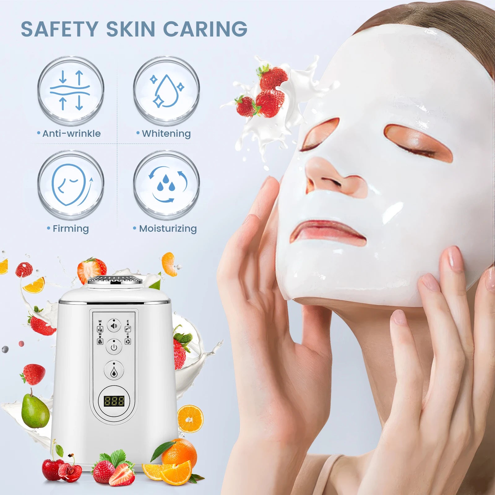 Máquina de Mascarillas Faciales DIY – Tratamiento Spa en Casa