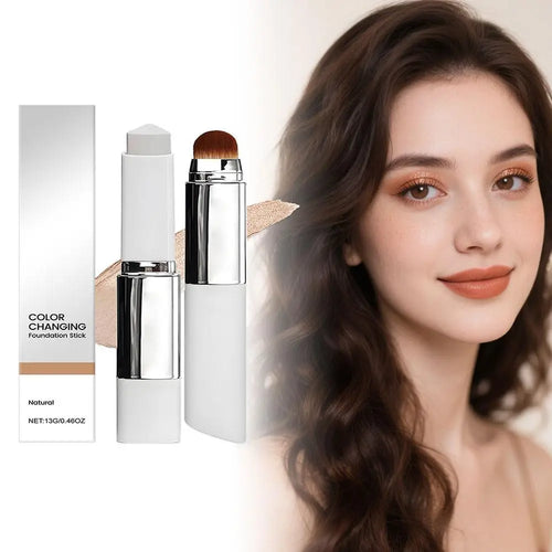 Base de Maquillaje 2 en 1 que Cambia de Color – Ligera e Hidratante