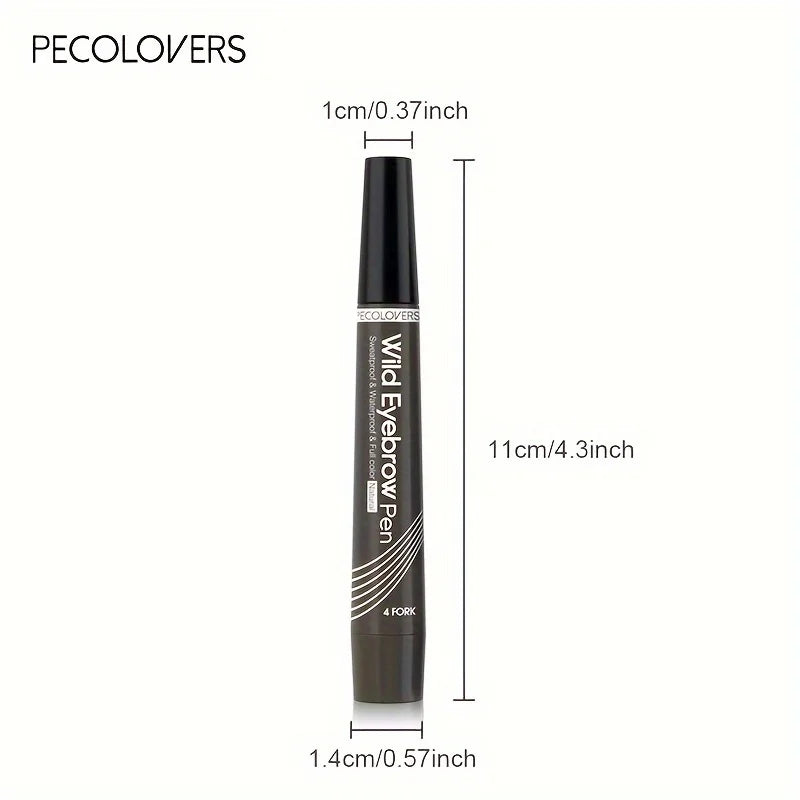 Lápiz de Cejas 4 Puntas Resistente al Agua – 6 Colores