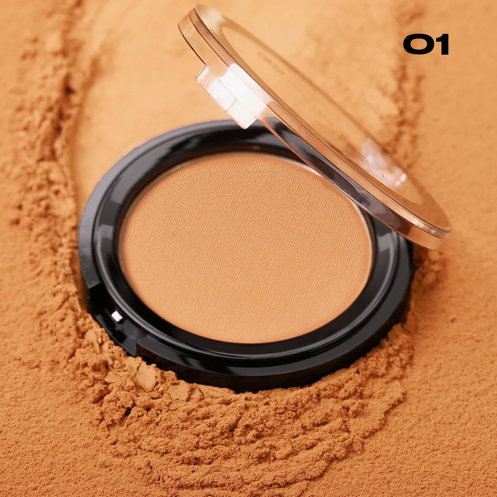 Paleta de Contorno Mate Profesional – Bronzer & Iluminador 3D