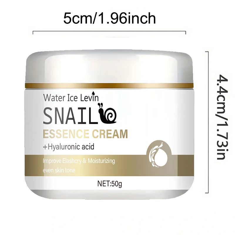 Crema Hidratante de Baba de Caracol – Niacinamida, Ácido Hialurónico y Vitamina E
