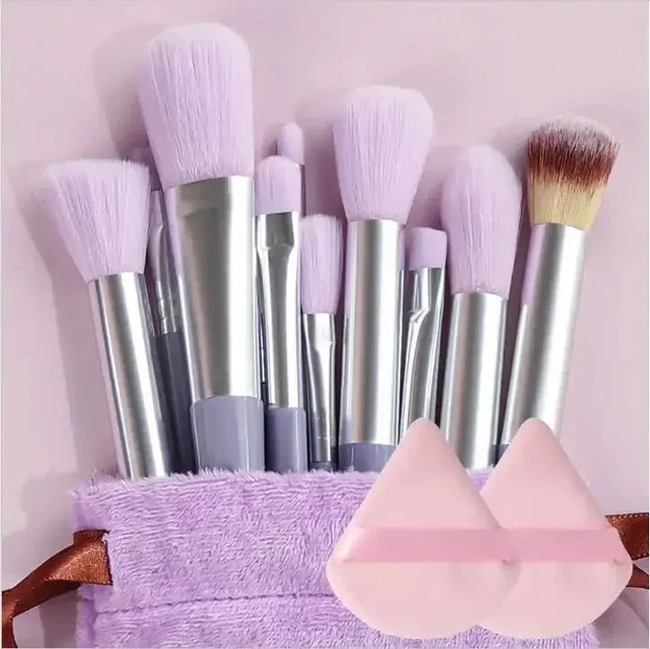 Set de Brochas de Maquillaje Profesional – 13 a 16 Piezas