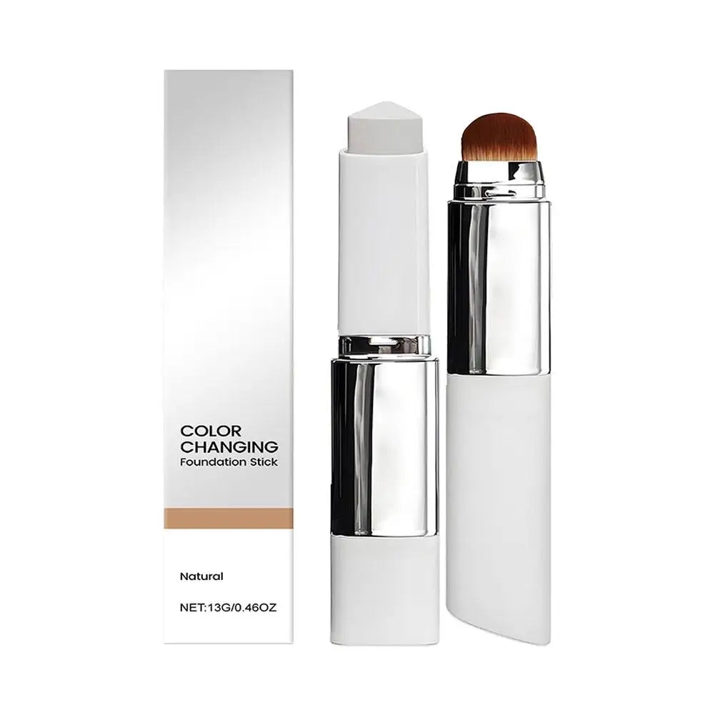 Base de Maquillaje 2 en 1 que Cambia de Color – Ligera e Hidratante