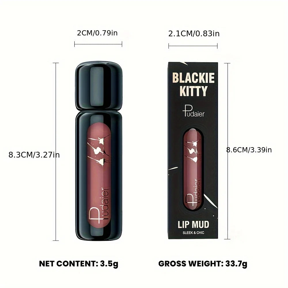 Lip Gloss Mate Aterciopelado – Larga Duración sin Pegajosidad